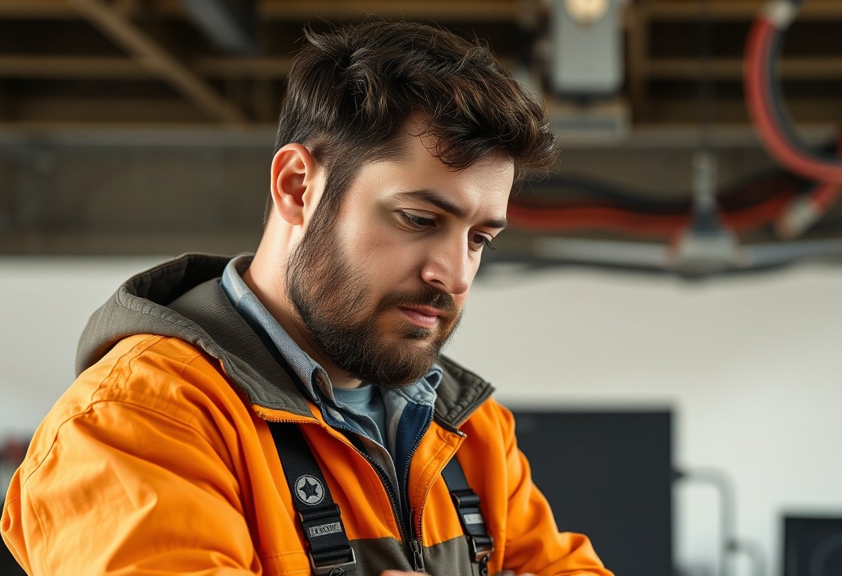 Imagen de un profesional de Técnico Laboral en Ensamble y Mantenimiento de Computadores realizando actividades propias de los estudios realizados