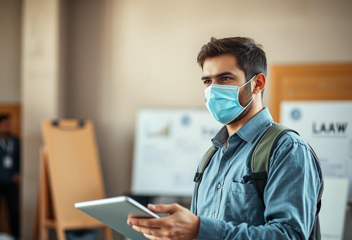 Imagen de un profesional de Tecnología en Manejo de Recursos Naturales realizando actividades propias de los estudios realizados